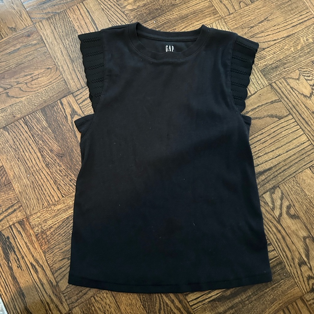 GAP Black Sleeveless Top